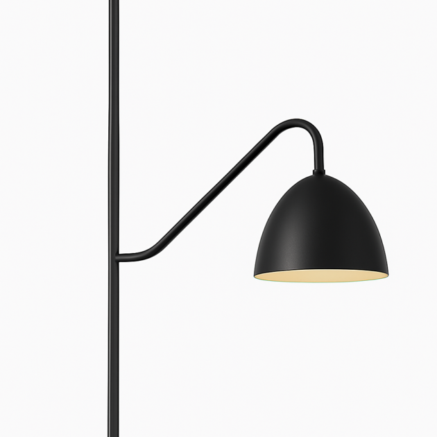 Arandela Alumínio Decorativa 1xE27 Haste 80 cm Cúpula Ø170 – AR6098