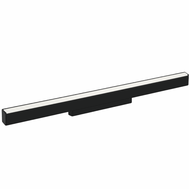 LUMINÁRIA DIFUSA MINI MAGNÉTICO 30CM 10W 900LM 2700K 24V IP20 PRETO LD4595PT