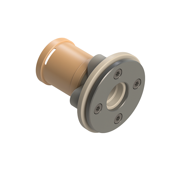 Adaptador para Embutido de Piscina LED 5W e 10W Redondo com Canopla (AR 9002)