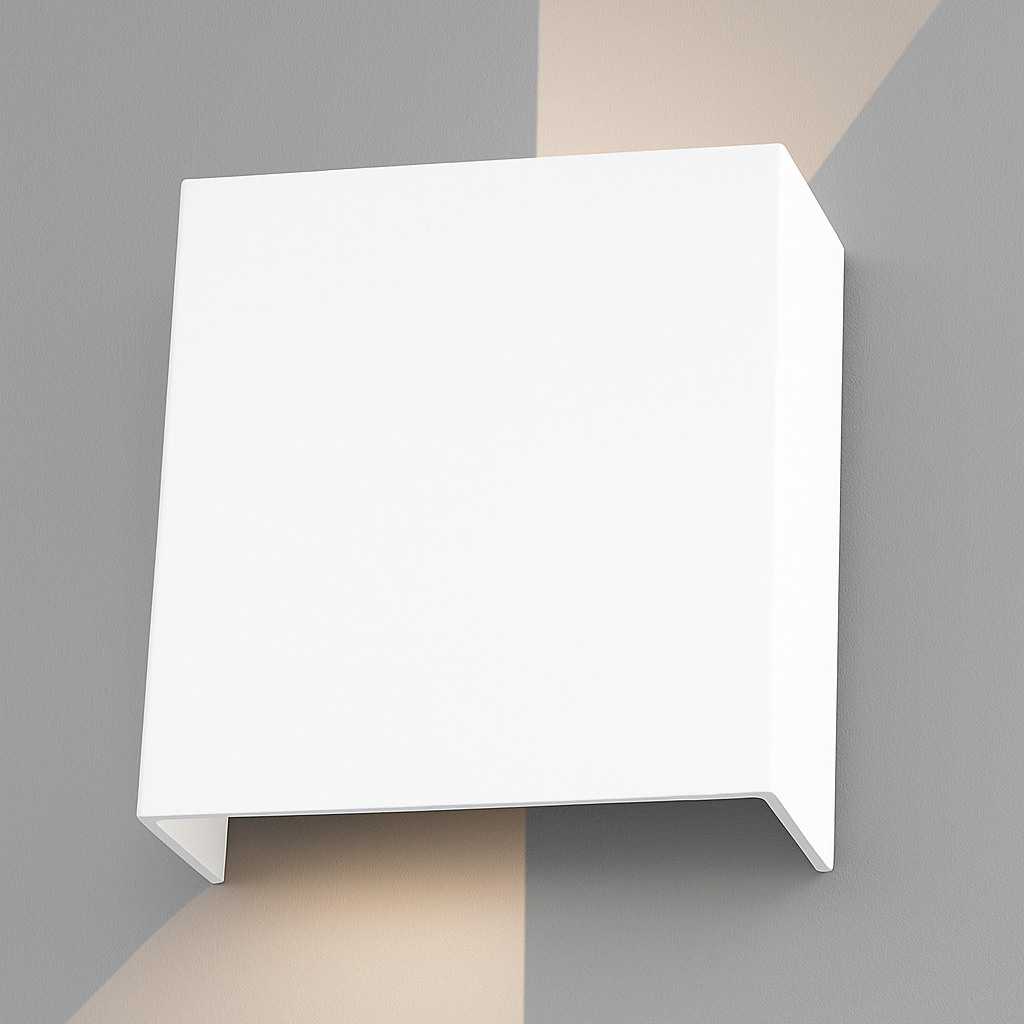 Arandela Dupla Foco Regulável LED 4W 3000K Bivolt Preta (AR 6280)