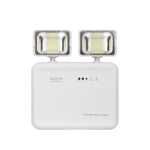 Bloco Autônomo Dois Faróis LED 3000 Lumens (AUT 4152)