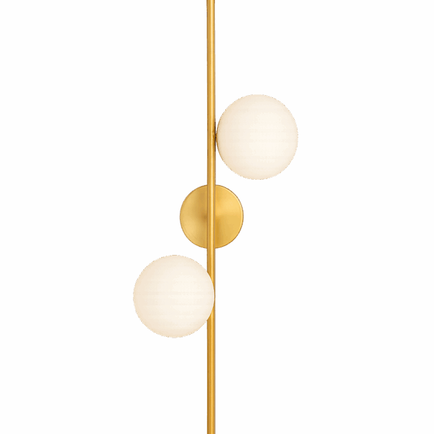 Arandela Vertical 4 Globos Vidro Fosco – AR6121