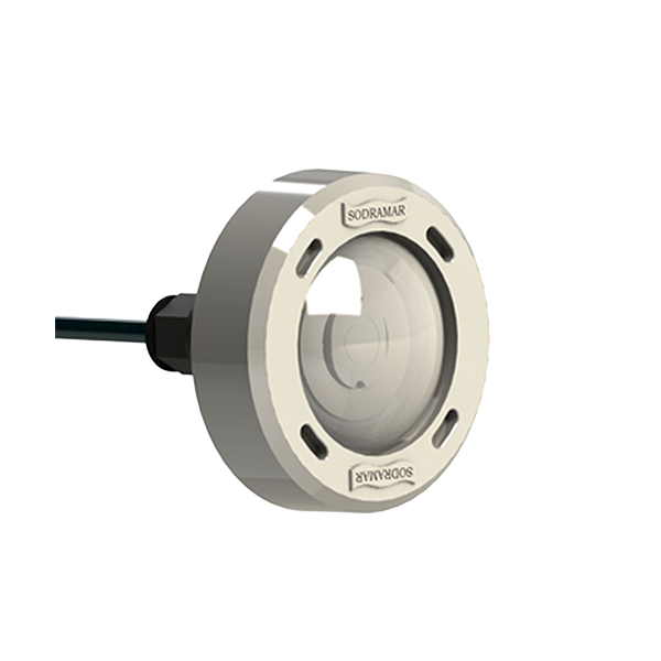 Projetor Embutir para Piscina LED COB 5W RGB 12V até 30m² em Inox (AR 7941)