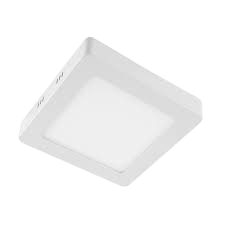 LUMINARIA ALUMINIO SOBREPOR QUADRADO LED 24W 6500K BIV 300X300MM BRANCO (20399)