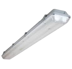 LUMINARIA HERMETICA POLICARBONATO SOBREPOR IP65 2XT8 G13 18W 1258X115MM (20472)