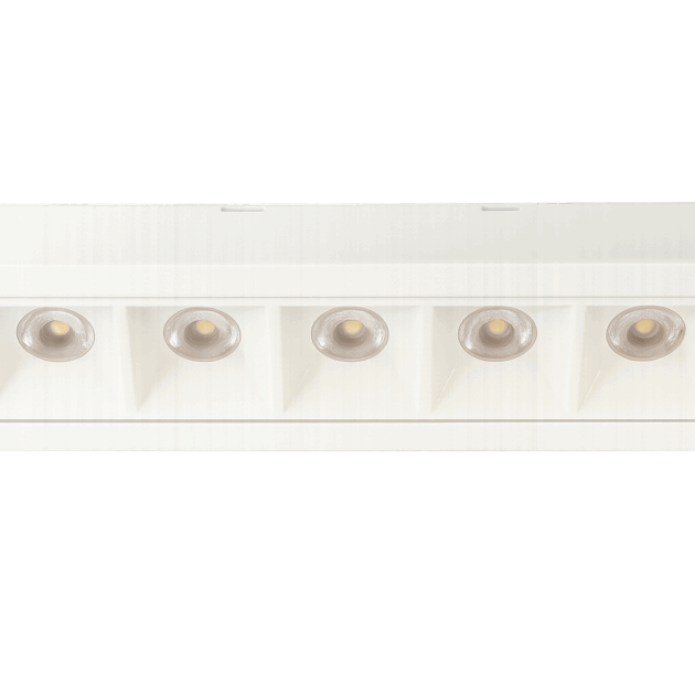 LUMINÁRIA EMBUTIR PONTUAL LED 6W 2700K 24° 480LM Ø4,5CM BRANCO LD4681BRBR/3