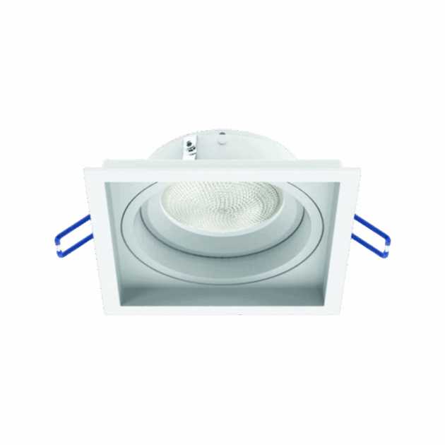 Spot Alumínio No-Frame Embutir Recuado Orientável 1xGU10 Branco - IL4714