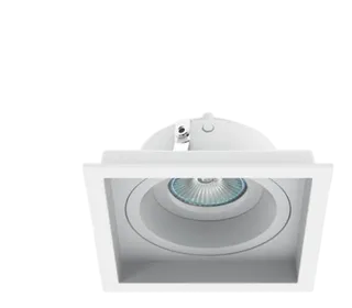 Spot Alumínio Micro Borda Embutir Recuado Fixo 1xGU10 Branco - IL47011