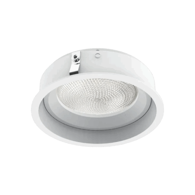 Spot Alumínio No-Frame Embutir Recuado Orientável 1xGU10 Branco - IL4747