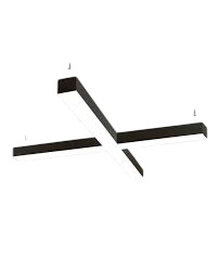 LUMINARIA EM ALUMINIO PENDENTE X LED 980LM 3000K - LD 4641-PT