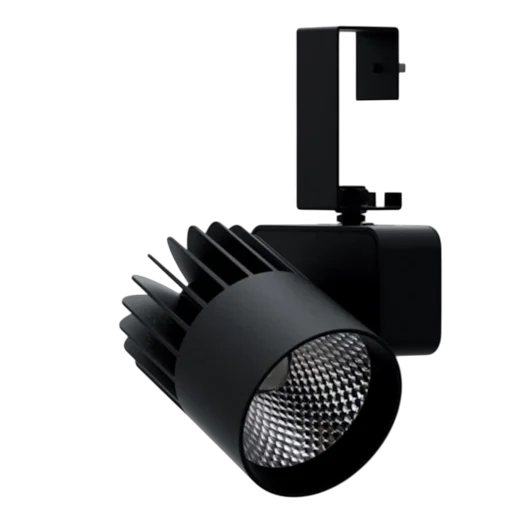 Spot Alumínio com Canopla e Gancho para Perfilado LED 20W 4000K 36° 1950lm Bivolt Preto - 2723G-AB-N