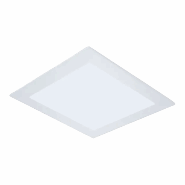 LUMINARIA ALUMINIO EMBUTIR QUADRADO LED 40W 2700K BIV 620X620MM NICHO: 600X600MM BRANCO (LEQ 4004-3K)